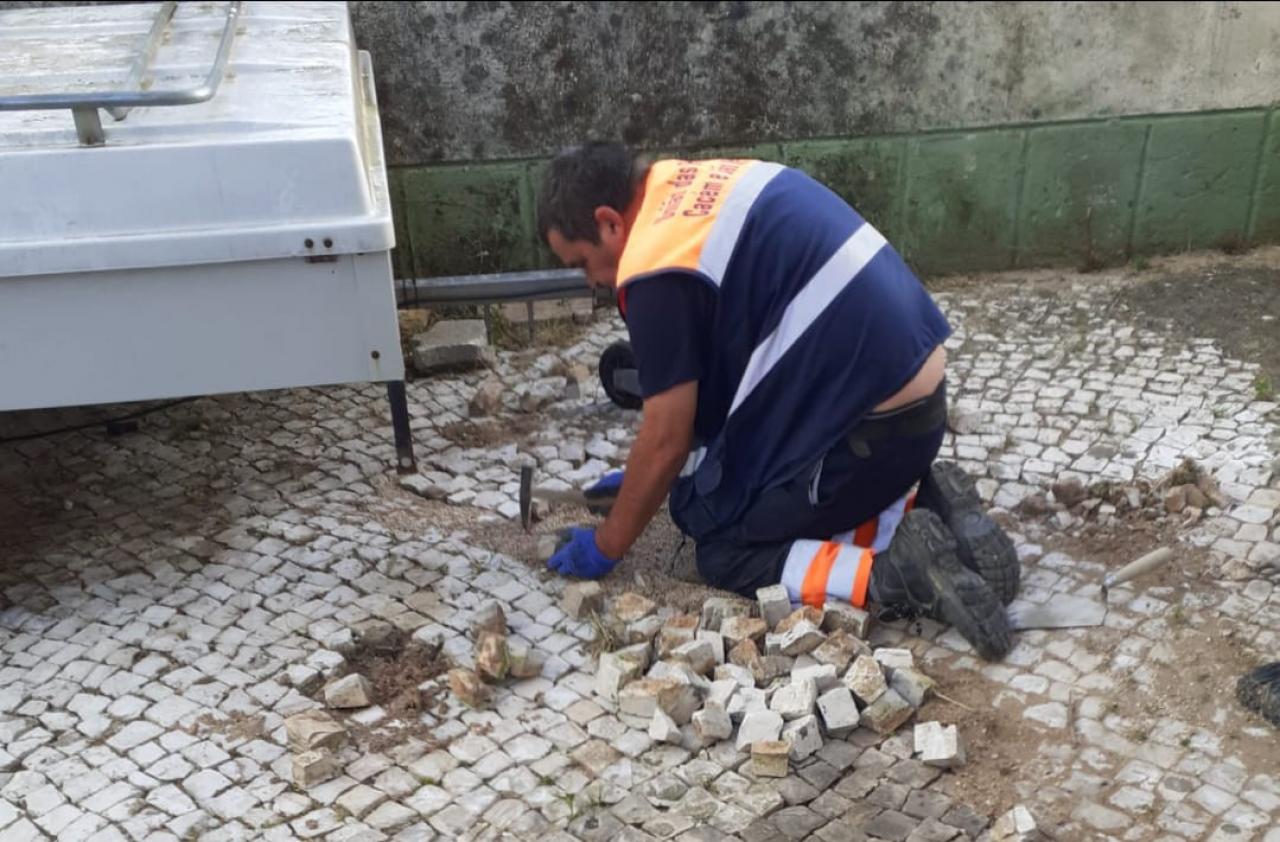 Todos os dias continuamos a realizar pequenas obras.