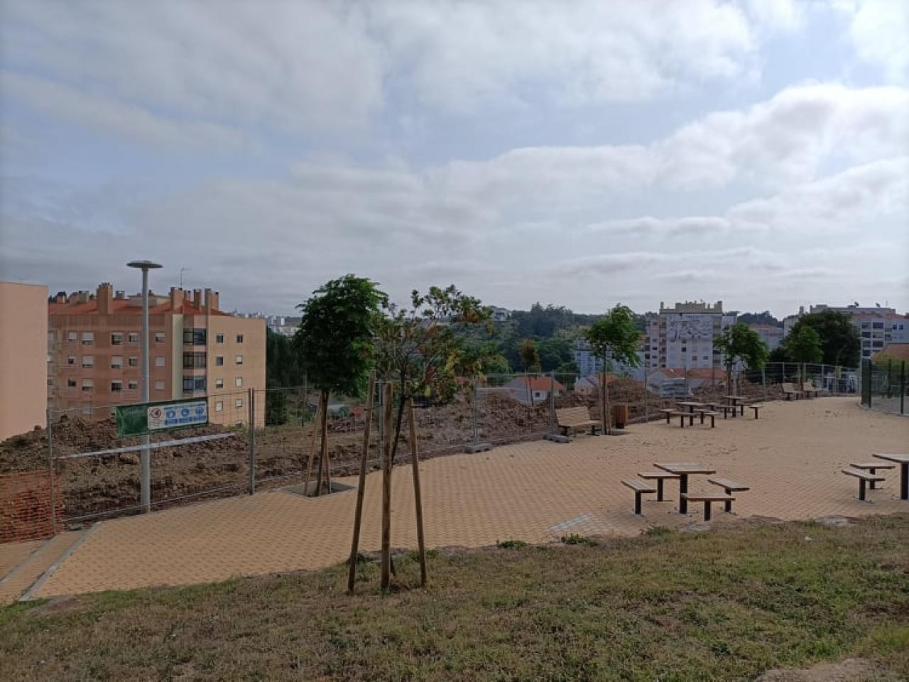 Início dos trabalhos do Parque de Lazer da Rua das Colegiadas/Rua de São Paulo