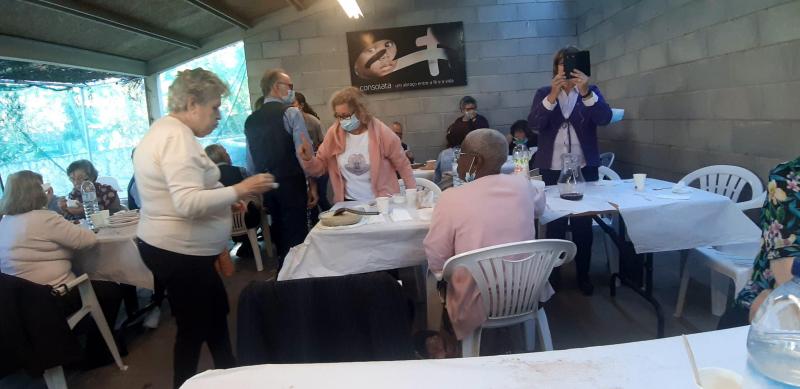 Almoço  Associação Coração Amarelo - Delegação de Agualva - Cacém 