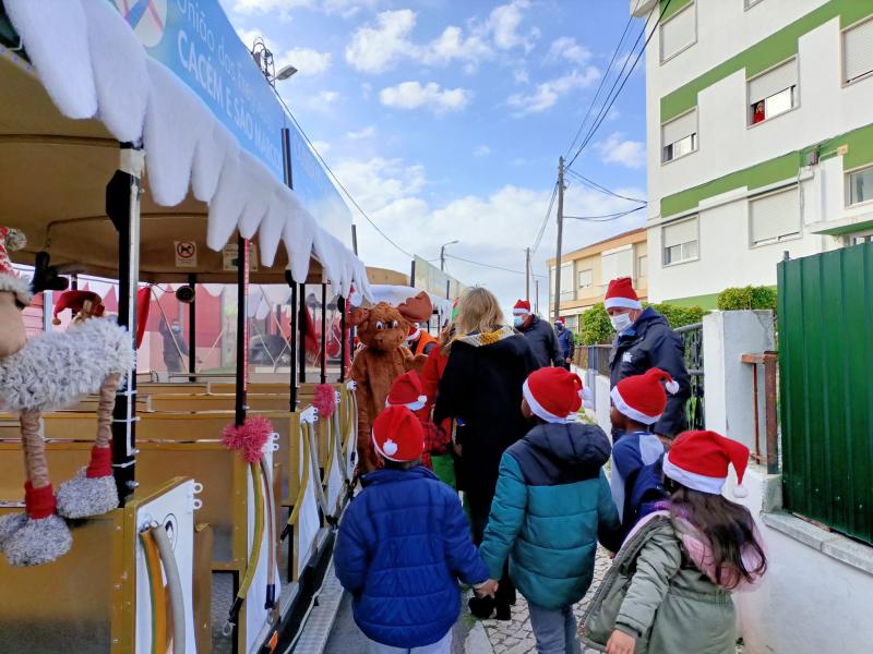 Comboio de Natal Solidário - Escolas da Freguesia 