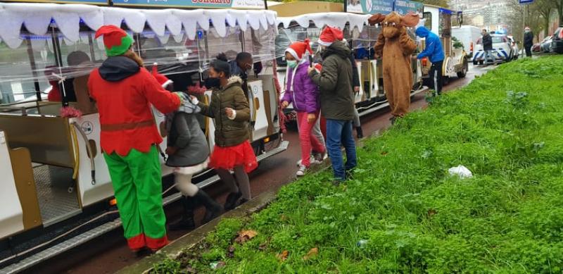 Comboio de Natal Solidário | Terminou a visita à nossa freguesia
