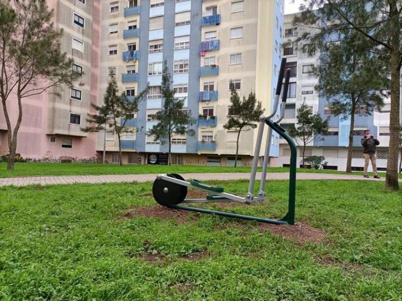 Parque de Fitness ao ar livre - Alameda de São Marcos.