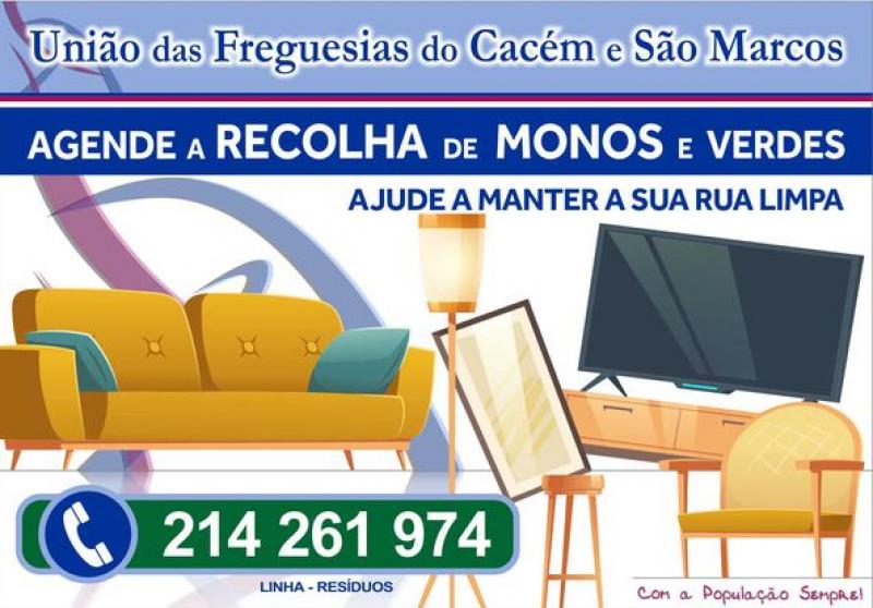 RECOLHA DE MONOS - SERVIÇO GRATUITO TEL. 214261974 
