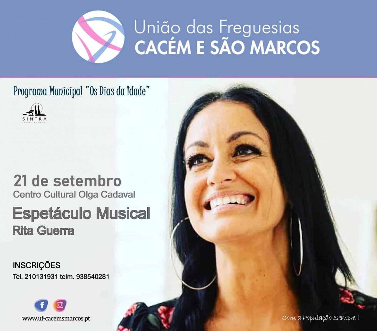 Os Dias da Idade - Espetáculo Musical com a cantora Rita Guerra