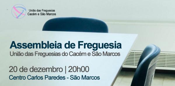 EDITAL n.º 05/2022 - Sessão Ordinária da Assembleia de Freguesia da União das Freguesias do Cacém e São Marcos