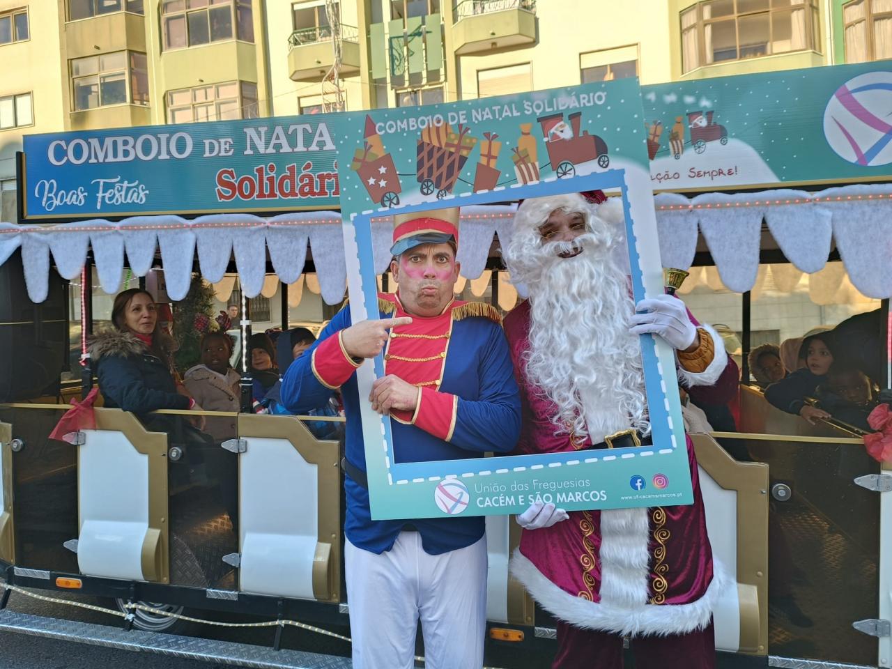 Comboio de Natal Solidário - A Magia do Natal à sua porta!