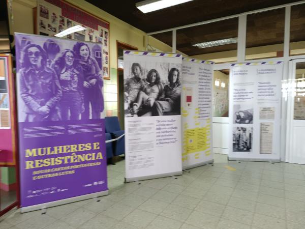 Olhar abril - Exposição Itinerante "Mulheres e Resistência"  Novas Cartas Portuguesas e outras lutas?