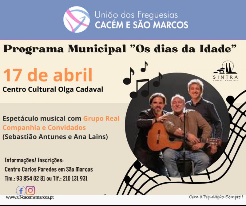 Programa Municipal "Os Dias da Idade" - Ciclo da Música