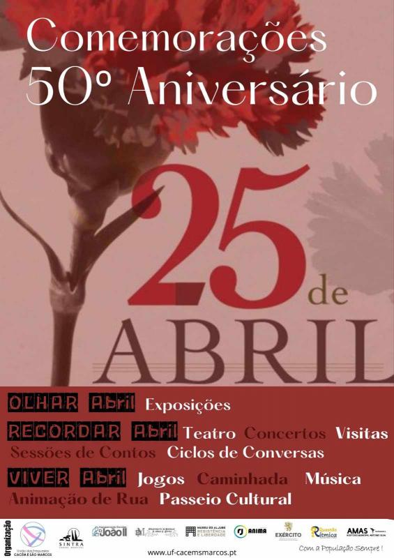 Comemorações 50º Aniversário do 25 de abril