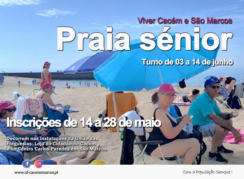 Inscrições - "Praia Sénior 2024"