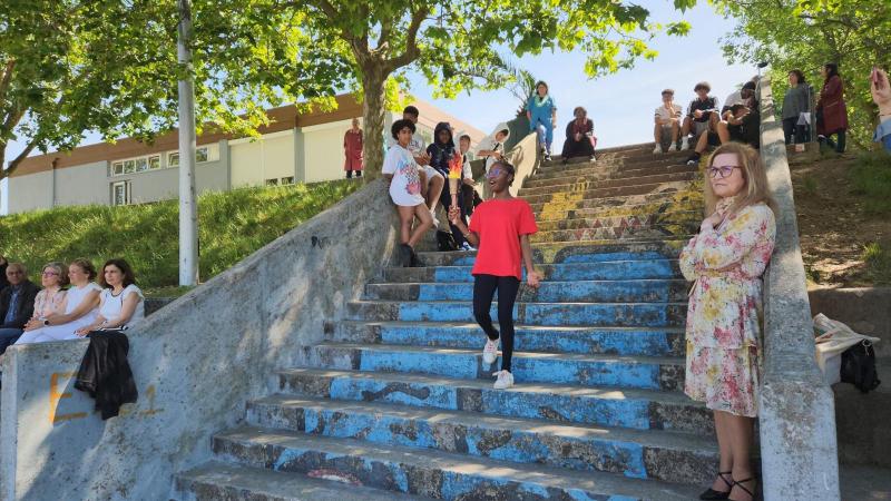 Dia Olímpico na Escola Básica e Secundária Gama Barros (Cacém) 