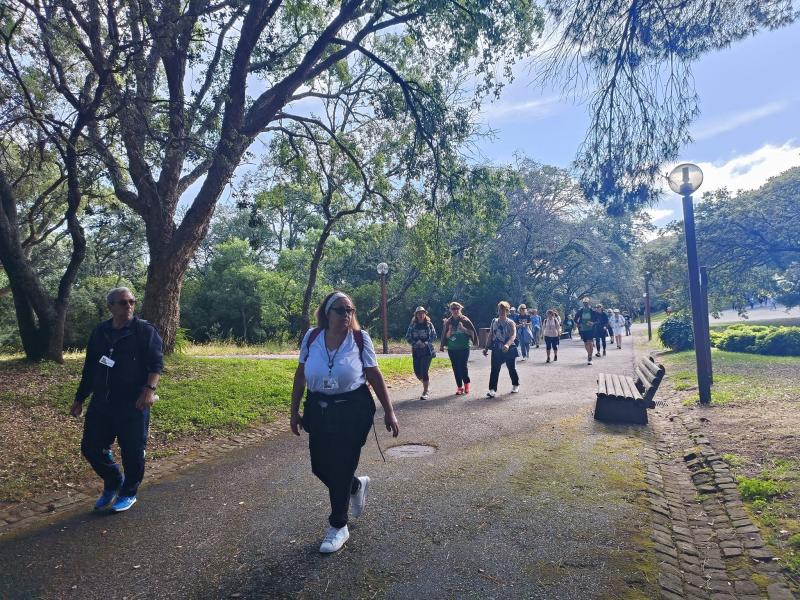 Desporto e Saúde - Caminhada pelos trilhos do aqueduto do Monsanto