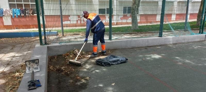 Polidesportivos | Limpeza e manutenção