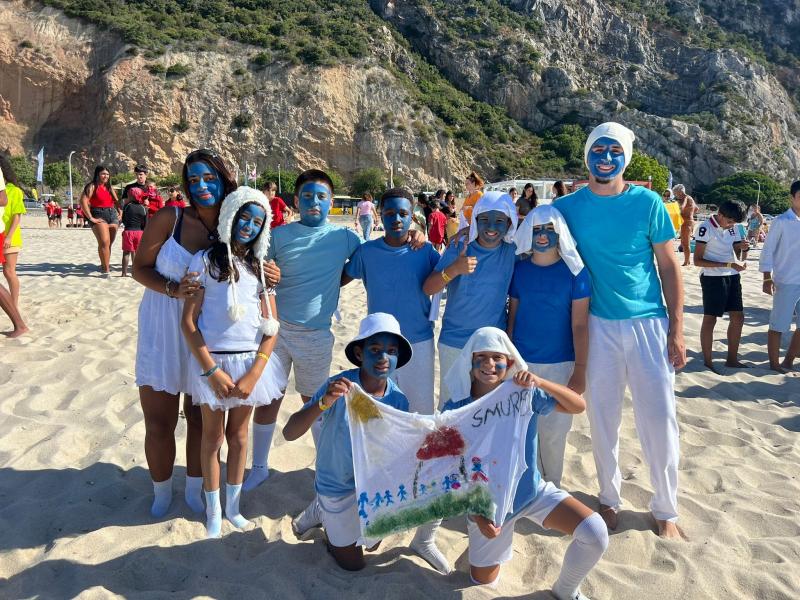 Passeio até à praia da Figueirinhado 2°Turno -  Colónia de Férias "Animar Cacém e São Marcos".