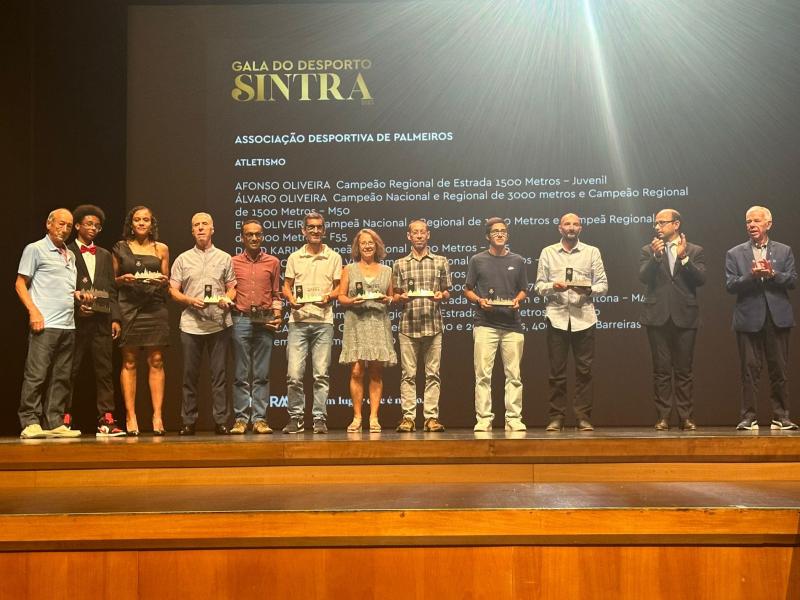 Sintra homenageia atletas e clubes na Gala do Desporto