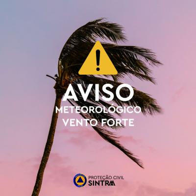 AVISO - AVISO AMARELO para VENTO