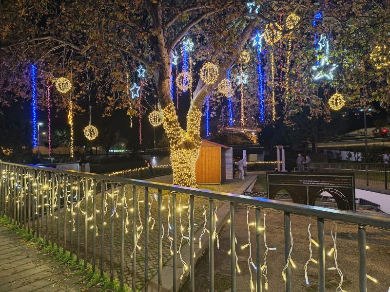 Natal na Cidade Agualva-Cacém - Inauguração da iluminação de Natal.