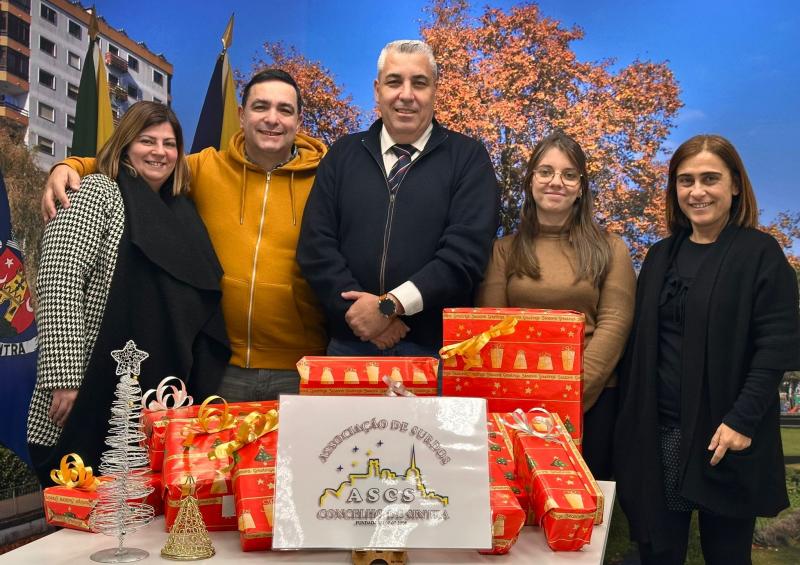 Ação Social -  Presentes de Natal às crianças da Associação de Surdos do Concelho de Sintra