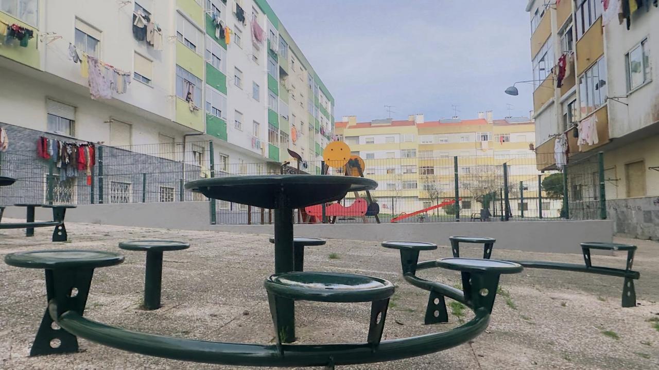 Espaço Público | Parque Infantil - Rua Circular da Rainha Santa Isabel