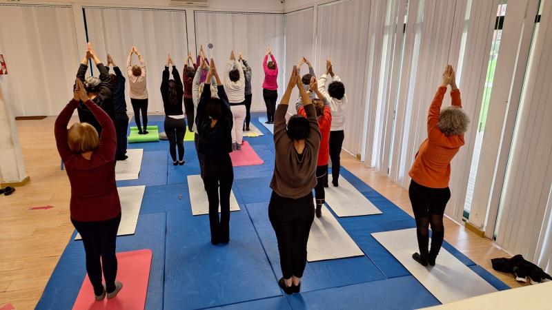 Aulas de ginástica e de yoga - Programa Desporto Sénior "Mais Ativo" 