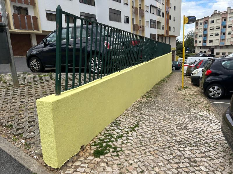 Espaço Público - Pintura de muros e muretes Espaço Público - Pintura de muros e muretes