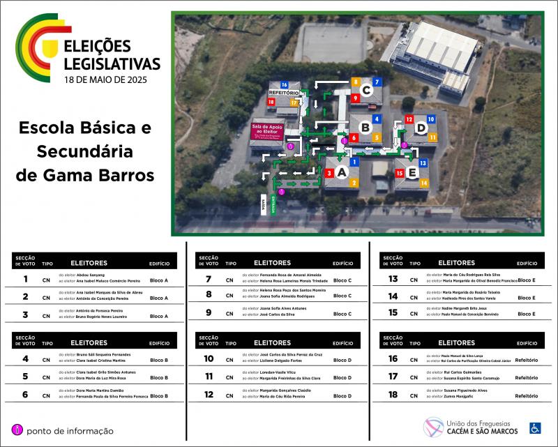 Eleições legislativas | Saiba onde votar dia 18 de maio Eleições legislativas | Saiba onde votar dia 18 de maio