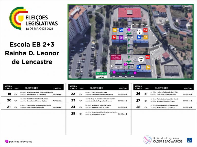Eleições legislativas | Saiba onde votar dia 18 de maio Eleições legislativas | Saiba onde votar dia 18 de maio
