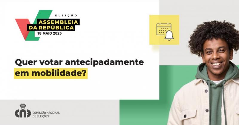 Quer votar anticipadamente em mobilidade? Quer votar anticipadamente em mobilidade?