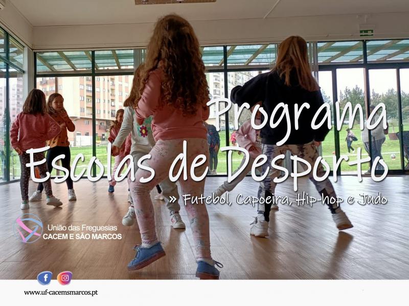 PROGRAMA DE "ATIVIDADES DESPORTIVAS" 2025/26 | REINSCRIÇÕES ABERTAS PROGRAMA DE "ATIVIDADES DESPORTIVAS" 2025/26 | REINSCRIÇÕES ABERTAS