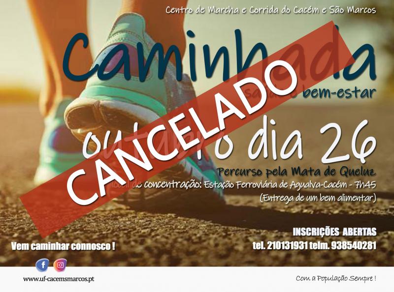 Caminhada Cancelada