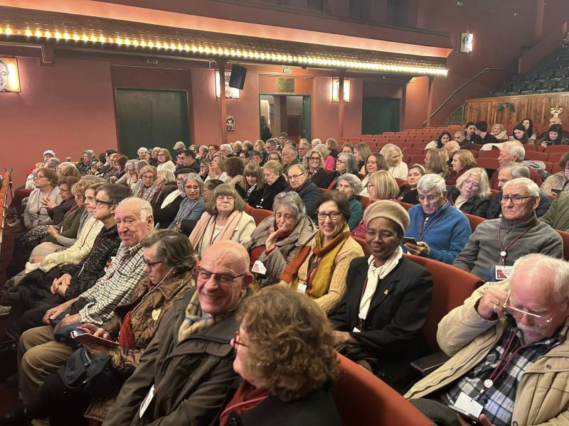 Hoje fomos ao teatro!