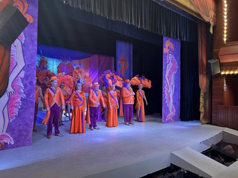 Hoje fomos ao teatro!