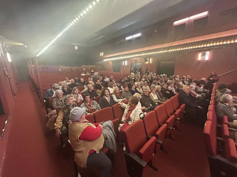 Hoje fomos ao teatro!