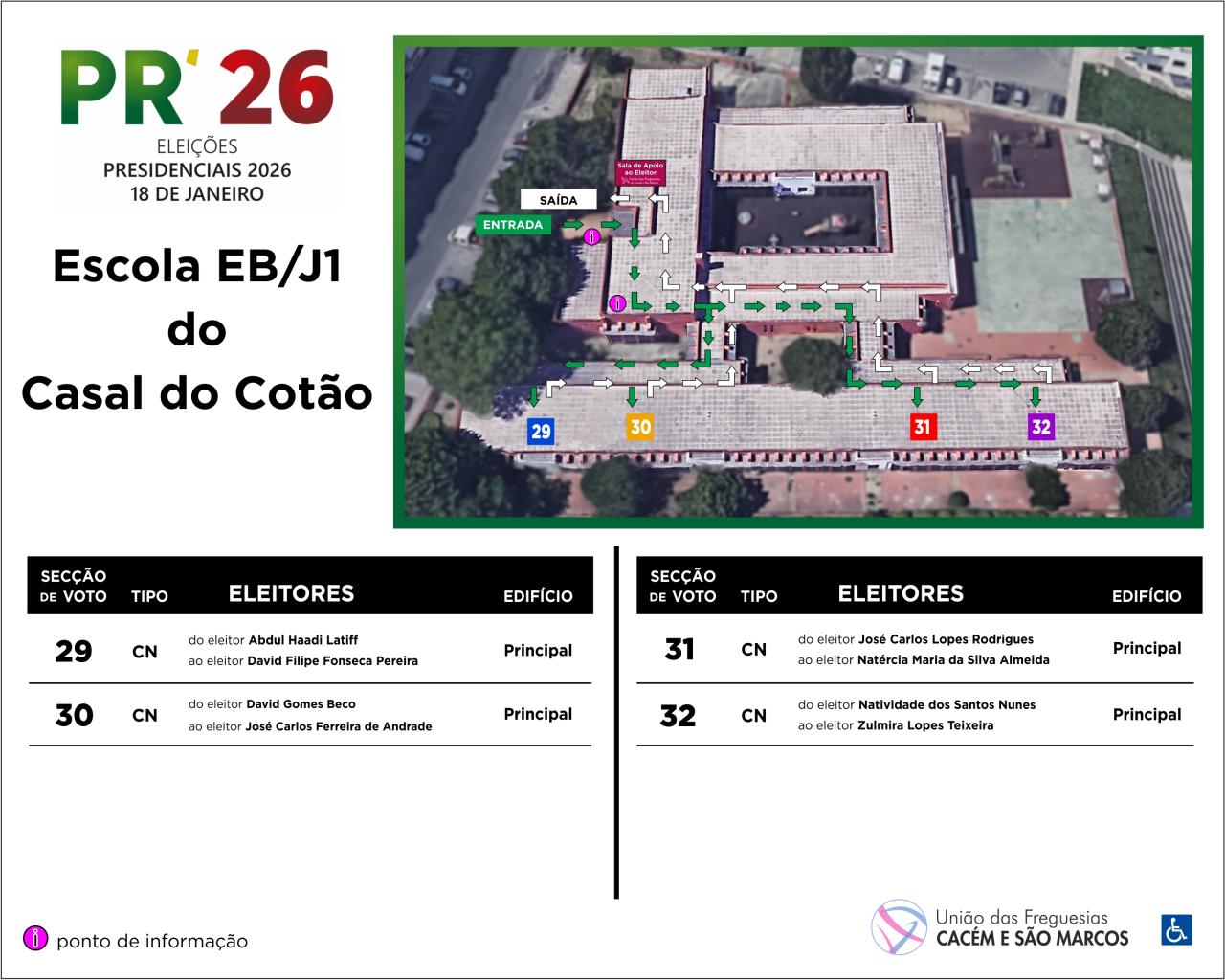 Eleições Presidenciais 2026 | 18 de janeiro 