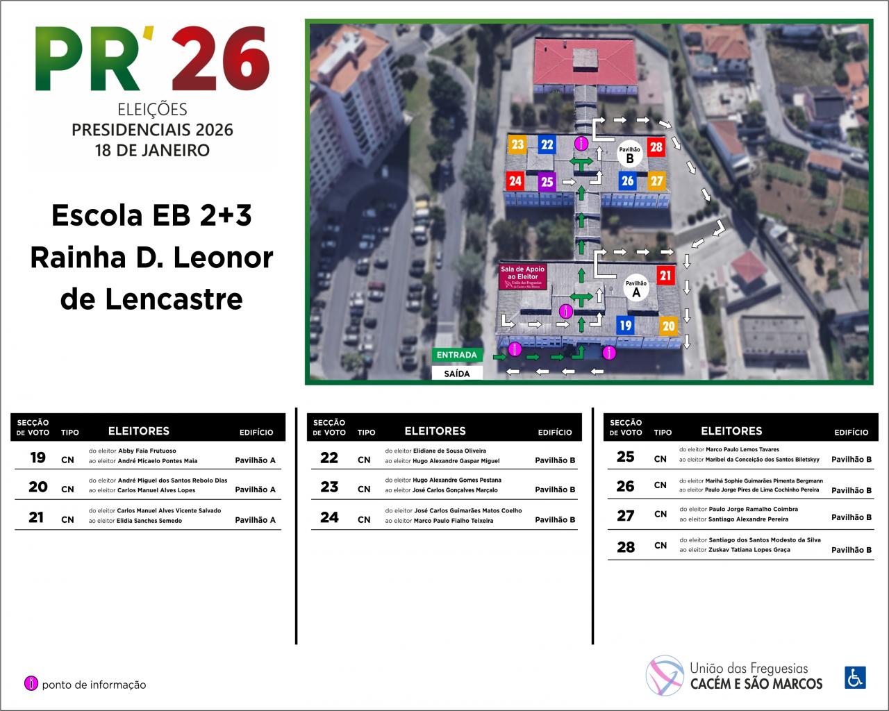 Eleições Presidenciais 2026 | 18 de janeiro 