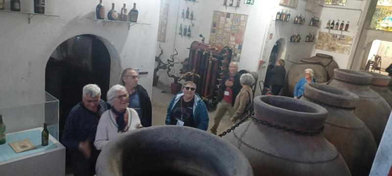 Os seniores da freguesia viveram um dia muito especial numa visita cultural a Alcobaça.