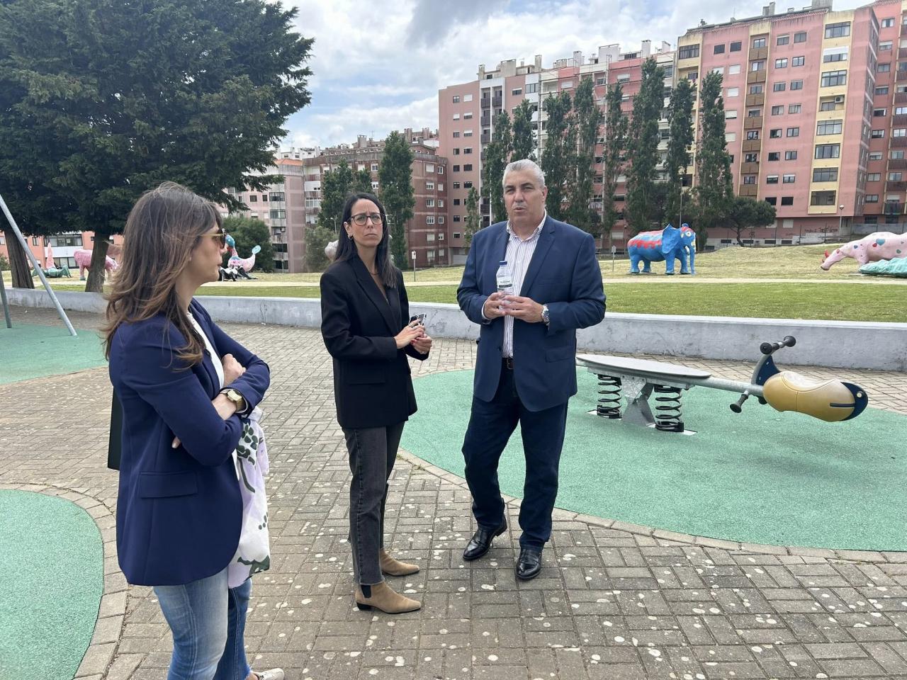 Visita da Vice Presidente CMS à União das Freguesias do Cacém e São Marcos