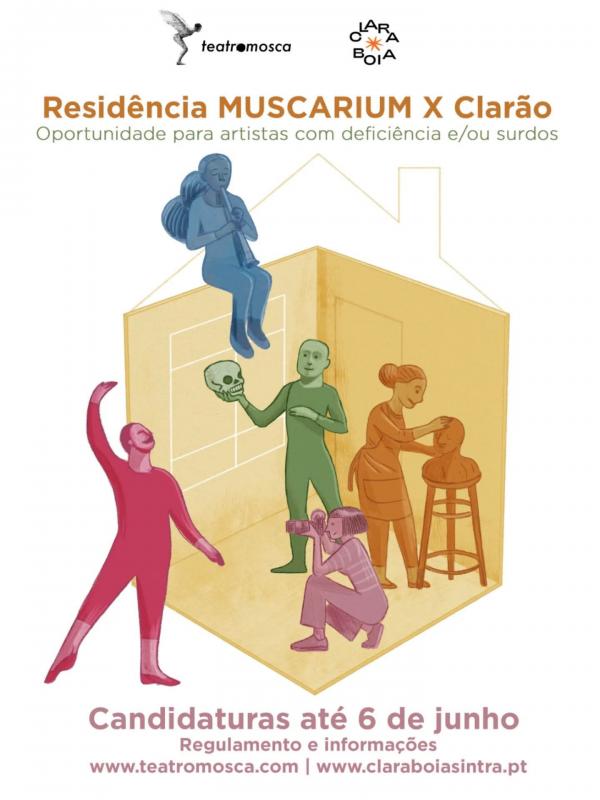 Bolsa de Criação MUSCARIUM x Clarão - Oportunidade para artistas com deficiência e surdos Bolsa de Criação MUSCARIUM x Clarão - Oportunidade para artistas com deficiência e surdos