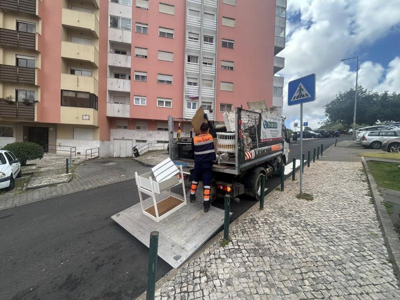 Recolha de monos e resíduos verdes 