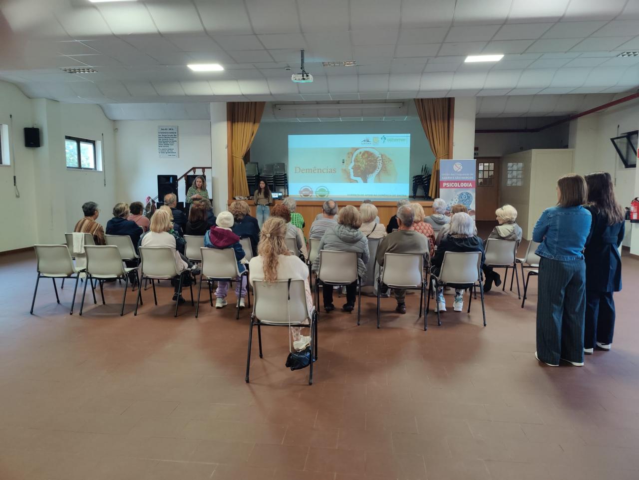 Café com Saudade. - Ação de Prevenção sobre Alzheimer,