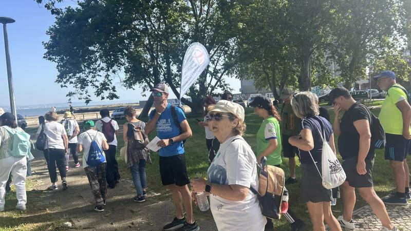 Caminhada pela Rota dos Moinhos de Alburrica, no Barreiro.