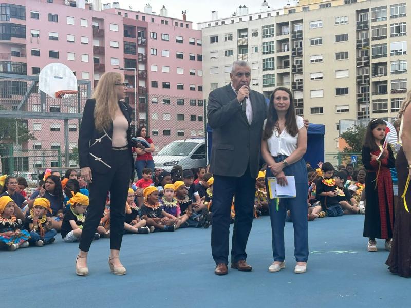 Festas de final de ano letivo da Escolas do Agrupamento de Escolas D. João II.