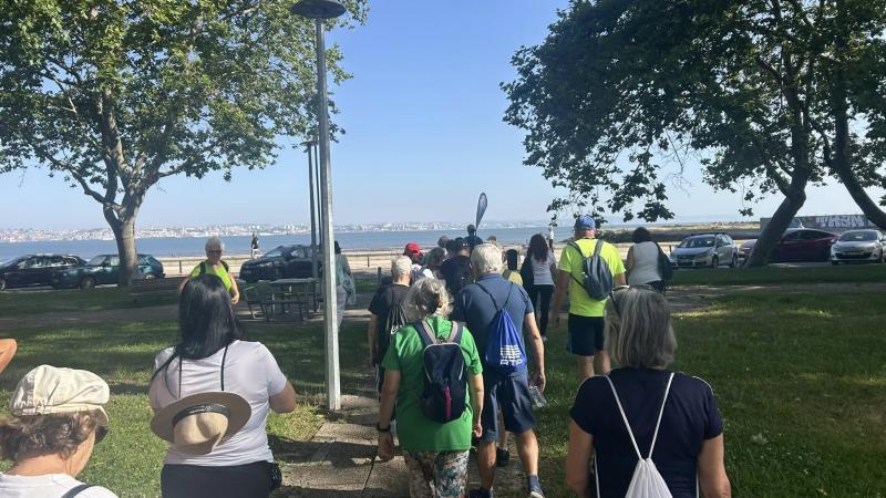 Caminhada pela Rota dos Moinhos de Alburrica, no Barreiro.