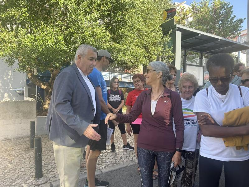 Caminhada pela Rota dos Moinhos de Alburrica, no Barreiro.