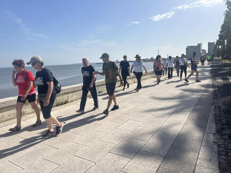 Caminhada pela Rota dos Moinhos de Alburrica, no Barreiro.