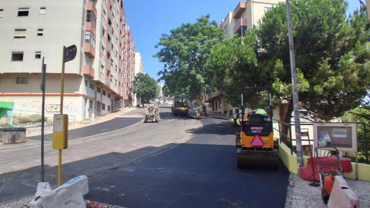 Obras Câmara Municipal de Sintra - Casal do Cotão