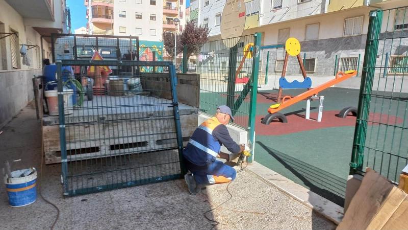 Manutenção do Parque Infantil