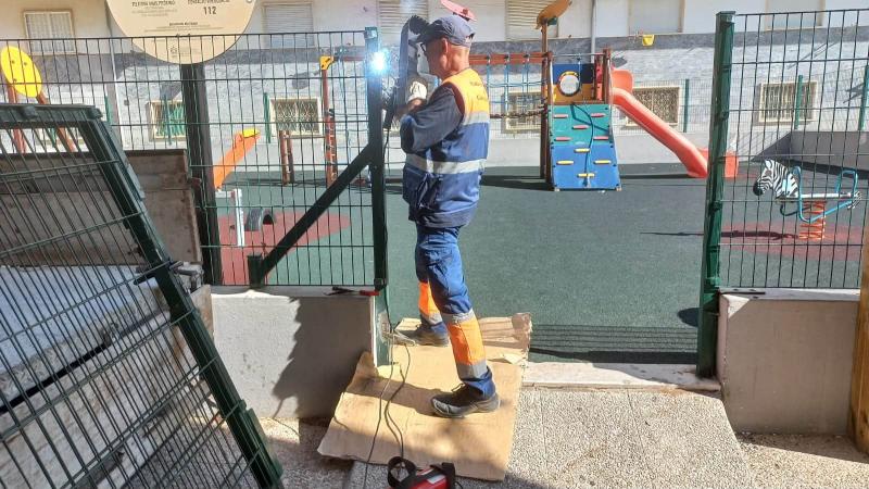 Manutenção do Parque Infantil