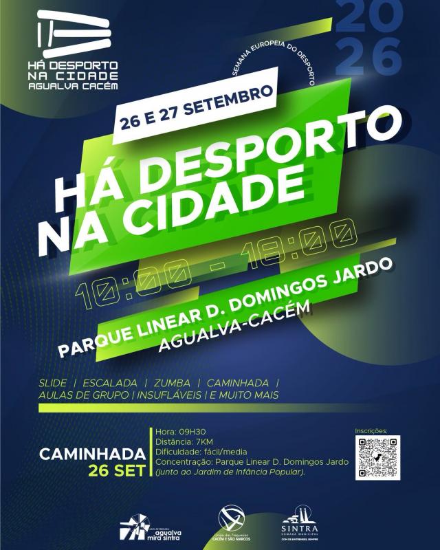 Há Desporto na Cidade | 26 e 27 de setembro
