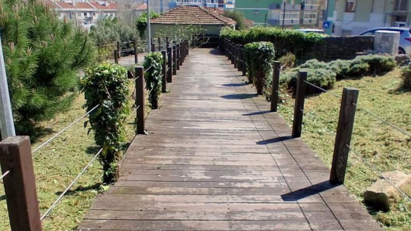 Manutenção do passadiço de acesso ao Parque Urbano D. Domingos Jardo Manutenção do passadiço de acesso ao Parque Urbano D. Domingos Jardo
